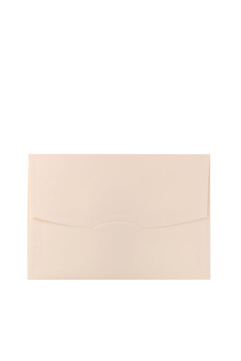 Ege Krem 16x23cm 50 Adet 200 gr Lüks Davetiye Zarfı