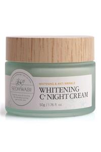 Seohwabi Whitening C+ Night Cream - Aydınlatıcı Gece Kremi