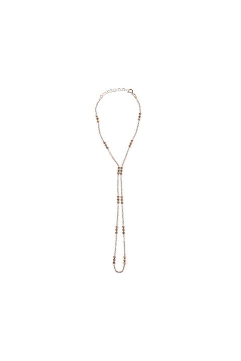 Serline Desing Rose Rengi Topçuklu Gümüş  Şahmeran