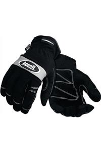 ANSELL 97-506 Projex® Light Duty Work Gloves Leather Palm Black Koruyucu Eldiven No:10