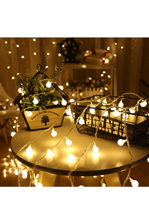 Lumenn 3 Metre Pilli Ip Peri Mini Top Led Işık-dekoratif Led Aydınlatma-3 Modlu Kullanım