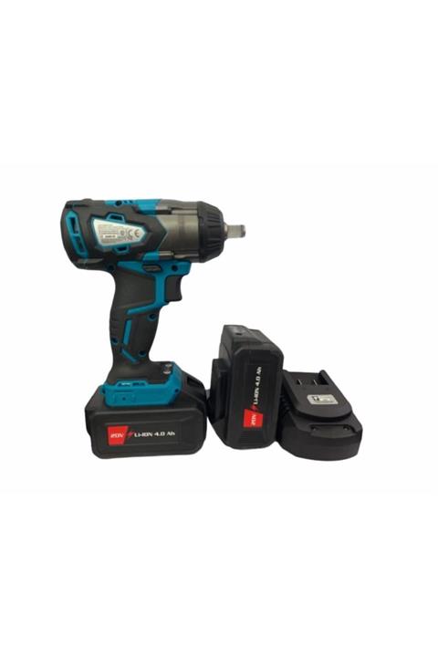 catpowertools Catpower 4121 Akülü Somun Sıkma 1/2 Li-on Kömürsüz Motor 20v 4.0ah Çift Bataryalı