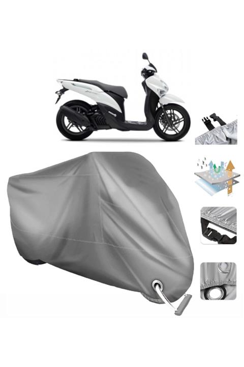 CoverPlus Yamaha Xenter 150 Vınleks Motor Brandası Lüks Kalite (bağlantı, Kilit Uyumlu)