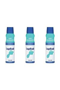 Lapitak Ayak Deodorantı 150 ml 3 Adet