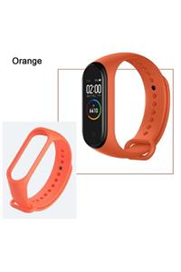 PUFWİN Xiaomi Mi Band 3 Ve 4 Uyumlu Silikon Kordon Kayış