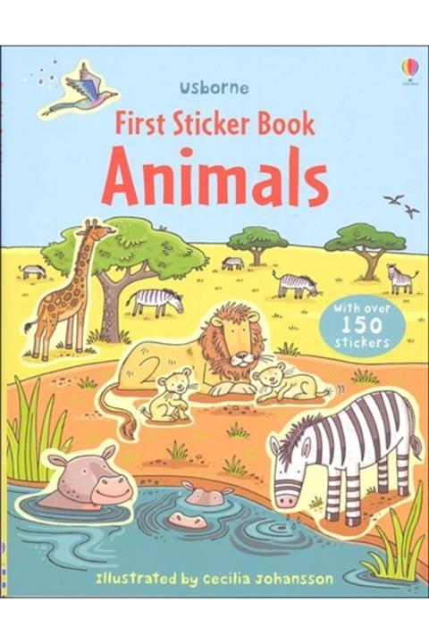 Usborne First Sticker Book Animals