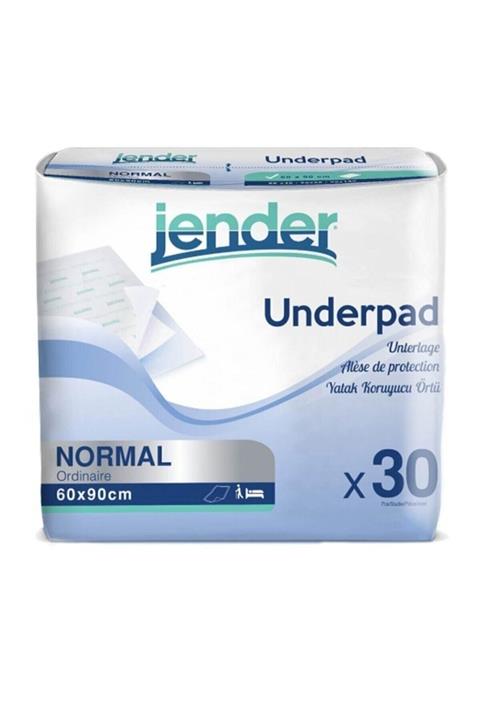 JENDER Yatak Koruyucu 60cm X 90cm 30'lu Paket