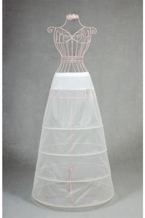 STARLİFE Kadın Kırık Beyaz Abiye Tarlatan Md-214