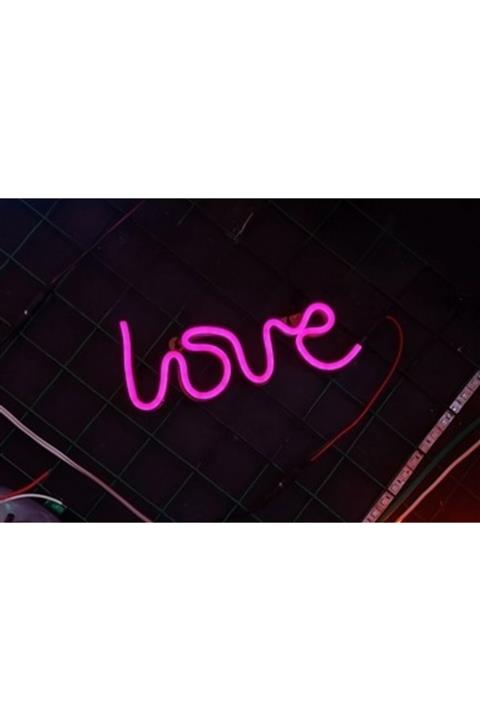 ESLED Neon Love Yazısı