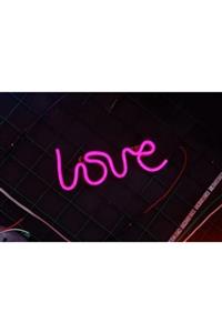 ESLED Neon Love Yazısı