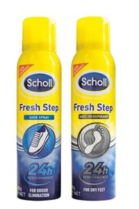 Scholl 24 Saat Etkili Ayak + Ayakkabı Bakım Spreyi