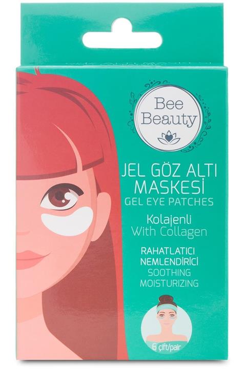 Bee Beauty Jel Göz Altı Maskesi Kolajenli Rahatlatıcı  Nemlendirici