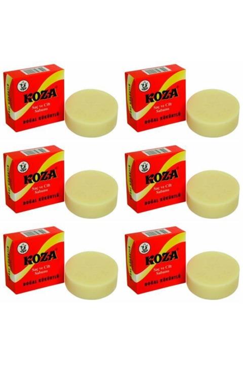 Koza Doğal Kükürtlü Sabun 6 Adet