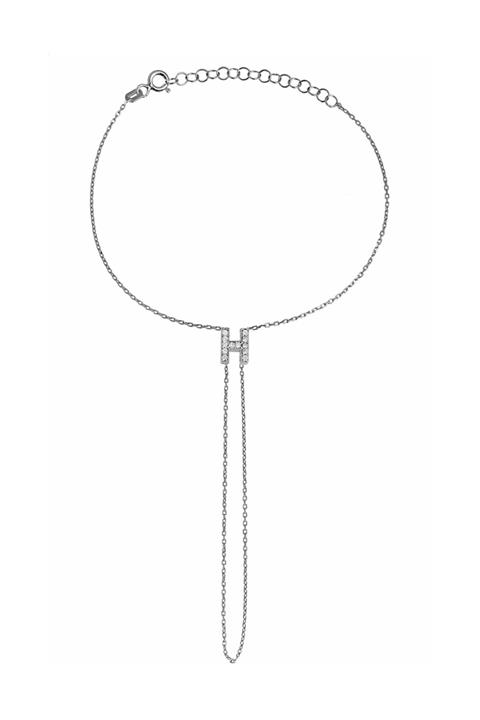 Argentum Concept Gümüş Şahmeran H Harfi