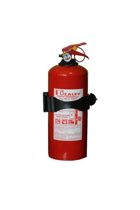 Öz Alev Özalev 2 kg Kuru Kimyevi Tozlu Yangın Söndürme Tüpü