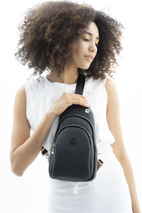 United Colors of Benetton Benetton Kadın Vücut Çantası Sıyah-a.camel Bnt458