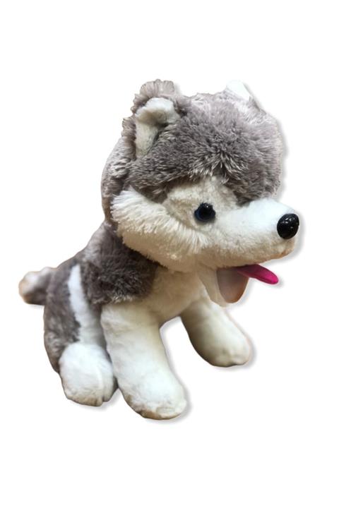 Best Of Enoy Pelüş Sesli Sibirya Kurt Köpeği 30 Cm