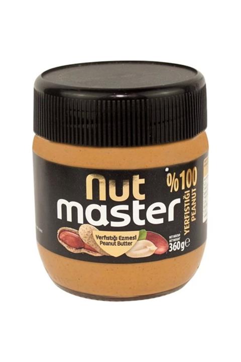 Nut Master 100 % Yer Fıstığı Ezmesi 360 Gr