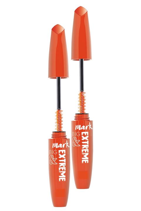 AVON Mark Big Extreme Hacimli Ve Uzun Gösteren Maskara Blackest Black İkili Set
