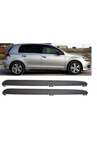 X POWER TUNİNG Volksvagen Golf 6 Model 2009 - 2012 Arası Uyumlu Plastik Yan Marşpiyel