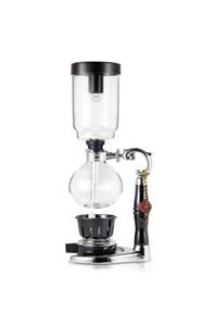 By Tüfekçi Yama Glass Coffee Sifon (syphon) Filtre Kahve Demleme Makinası 3 Cup Mor-12-sfn-3