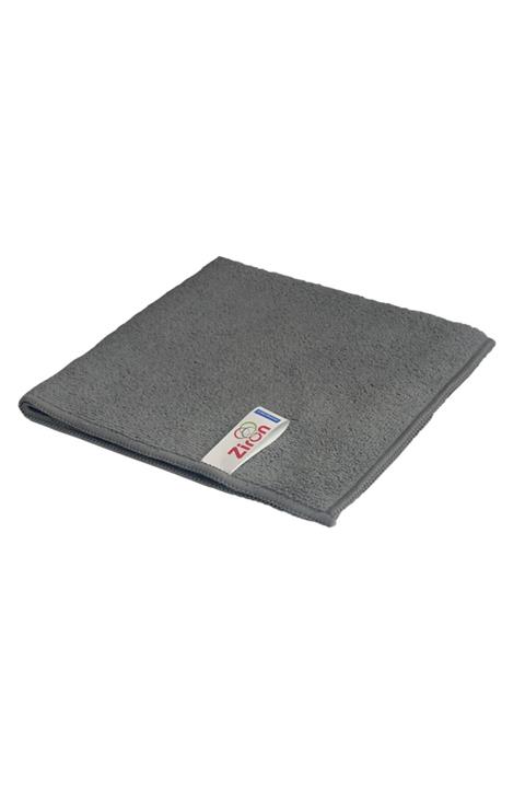 Ziron Mikrofiber Kalın Dokulu Genel Temizlik Bezi Gri 40 X 40 Cm