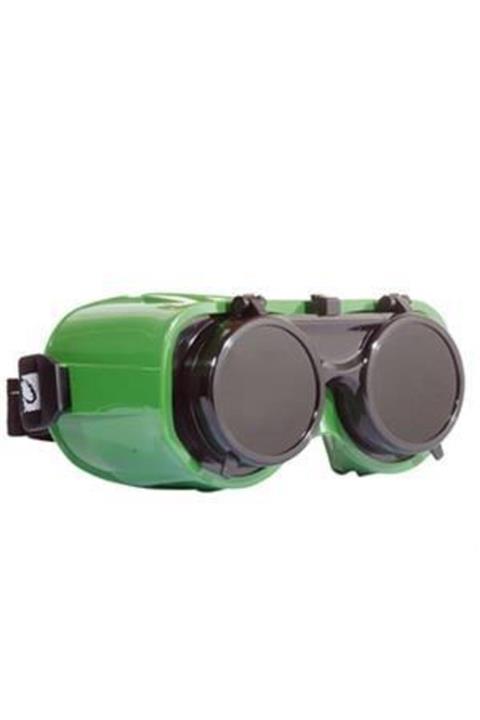 Hırdavat Kaynak Gözlüğü Çift Maksatlı Siyah-Şeffaf Cam