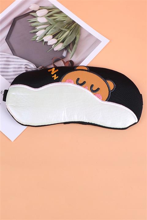 YOYOSO Göz Uyku Bandı Uykucu Hayvanlar Siyah