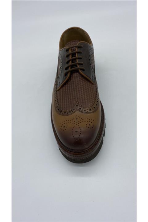 Fosco Erkek Taba Desenli Ayakkabı