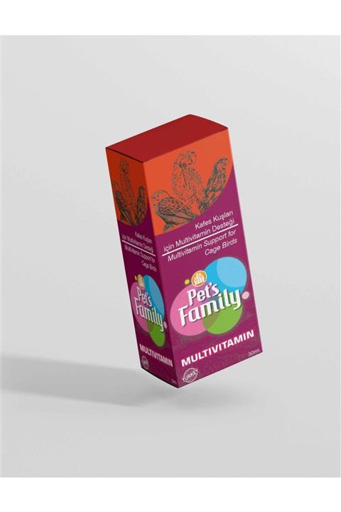 Turan Kafes Kuşları Için Multivitamin Desteği