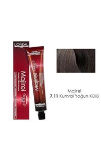 L'oreal Professionnel L'oreal Majirel 7.11 Kumral Yoğun Küllü 3474630666801