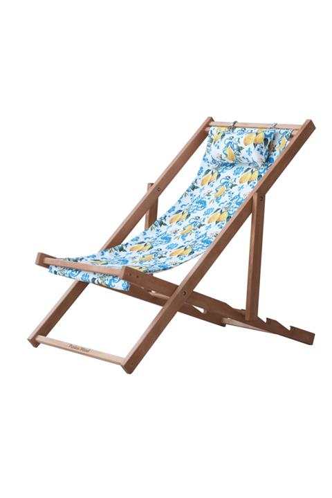 Punica Wood Şezlong Limon