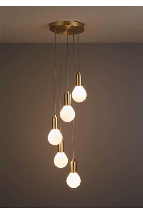 BSA LIGHTING Dekor 5`li Eskitm Sarkıt Avize