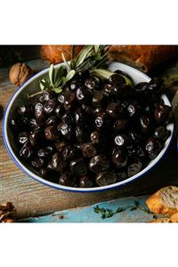 Mete Zeytin Baş Lüx Gemlik Siyah Zeytin 3 Kg