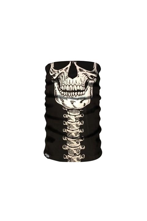 Orijin Tekstil Kurukafa Iskelet Çok Fonksiyonlu Boyunluk Maske Bandana