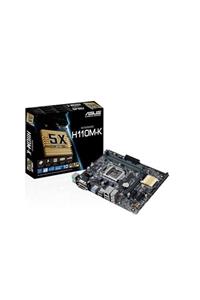 ASUS H110M-K Intel H110 1151 Soket 2400MHz DDR4 USB 3.1 DVI Anakart