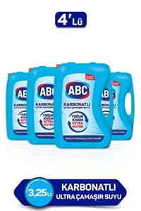 ABC Karbonatlı Ultra Çamaşır Suyu 3,25l 4'lü Paket