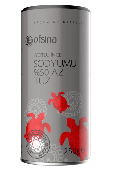 Efsina %50 Sodyumu Azaltılmış Tuz 250 G