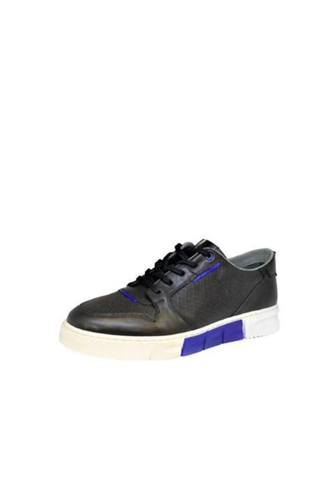 CLASS WOOD Unisex Siyah Termo Taban Comfort Günlük Deri Spor Ayakkabı