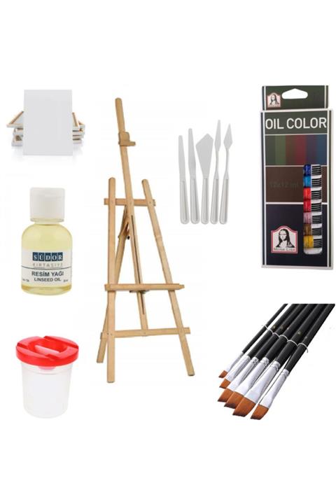 Art Picasso Yağlı Boya Beginner Şovale Seti