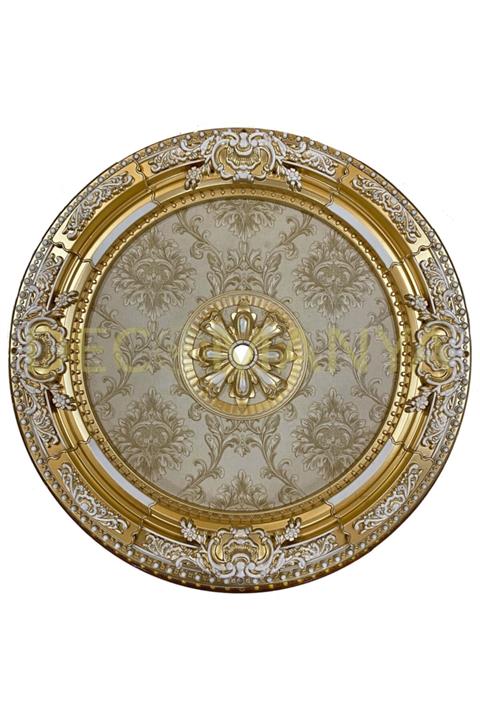 Decomanya Bronz Oval Saray Tavan Göbeği 90 Cm