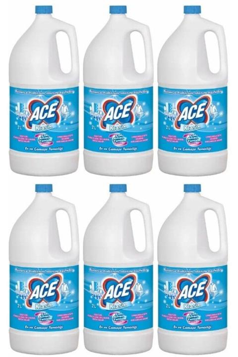 ACE Çamaşır Suyu 2 lt 6 Adet