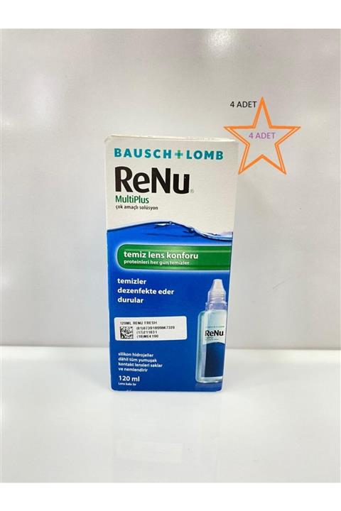 Renu 120 ml Lens Solüsyonu X 4 ADET