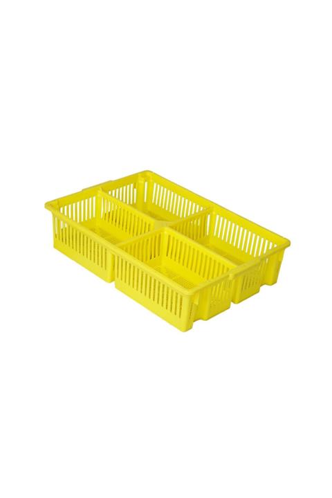 Bigtav 4 Bölmeli Civciv Sepeti Altı Delikli 11 Adet