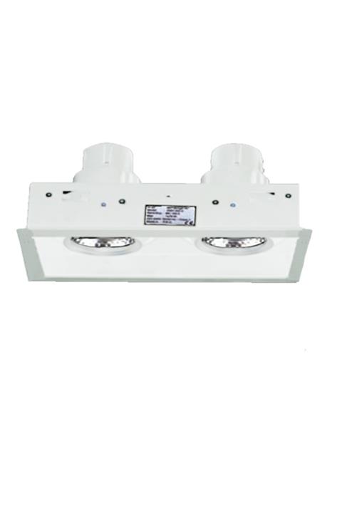 ALFALED Sıva Altı Ikili Metal Halide Spot Beyaz Alfalıght