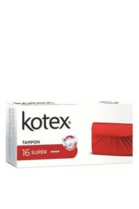 Kotex Super Tampon 16 ' Lı