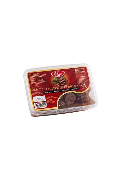 Kafkas Kestane Şekeri Bütün Pls Kap 500 gr
