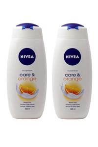 Nivea Duş Jeli 400 ml.care&orange X 2 Adet