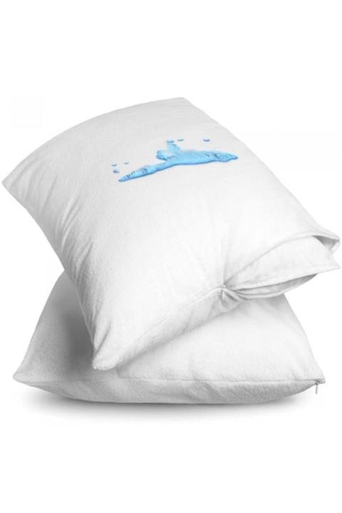 ELY PARKER 6'lı Yastık Alezi Sıvı Geçirmez %100 Pamuklu 50x70 Yastık Koruyucu