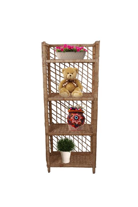 tunalar Hasır Raf 4 Lü Dekoratif Model